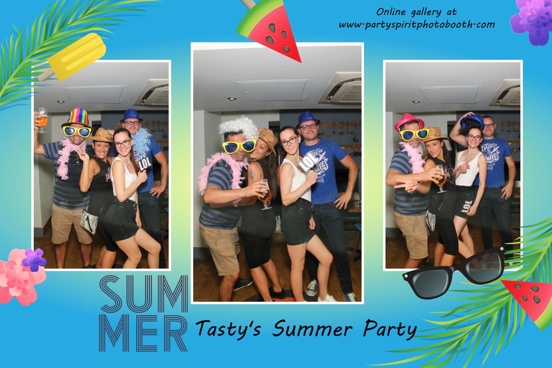 Tasty's Summer party | View more photos from the event at gallery.partyspiritphotobooth.com/u/PartySpiritPhotoBooth/Tastys-Summer-party